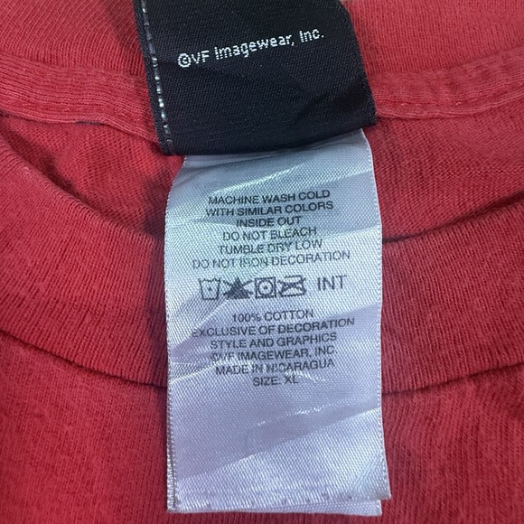 Harley-Davidson Men's XL Flame Long Sleeve Tee Red Revolutionary Williamsburg VA - Picture 4 of 6